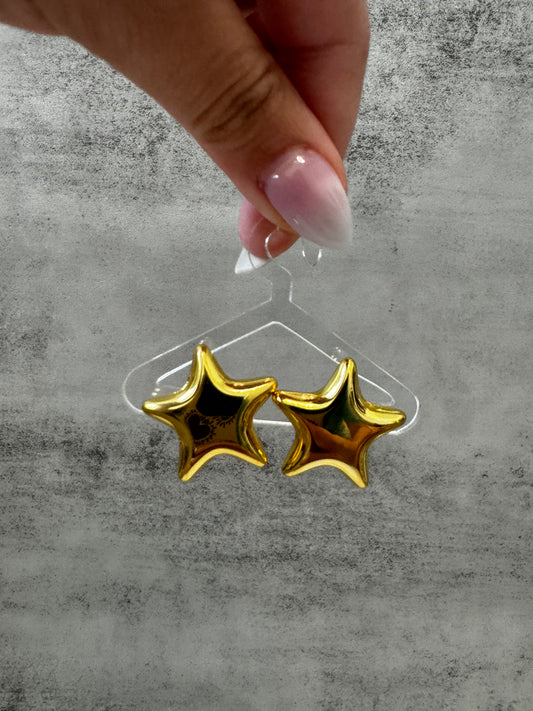 Star earrings