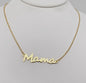 Gold Mama necklace
